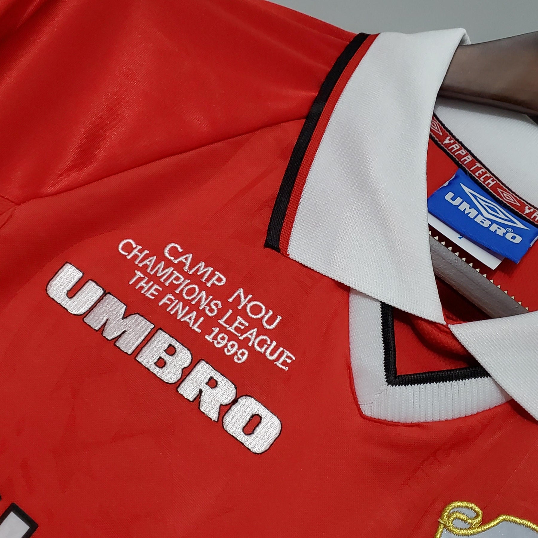 Manchester United Retro Jersey home 1999/00 - Long Sleeve