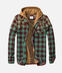 Alex | Chaqueta patchwork de cuadros