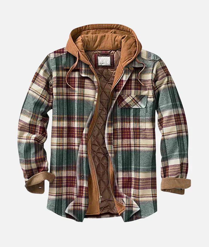 Alex | Chaqueta patchwork de cuadros