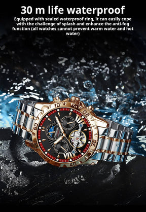 ⌚Relojes mecánicos automáticos suizos nuevos a prueba de agua