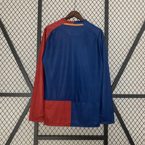 Barcelona Retro UEFA Champions League Home Jersey 2008/2009 - Long Sleeve