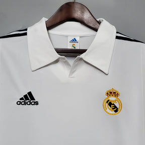 Real Madrid Retro Home Jersey 2002 - Long Sleeve