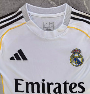 Real Madrid Home Jersey 2025/26 - Version Fan