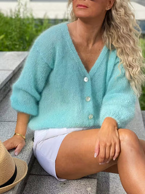 Hozanna - Jersey De Manga Larga De Punto Con Botones
