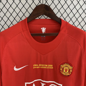 Manchester United Retro Jersey home 2007/08 - Champions
