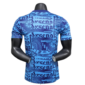Arsenal 25/26 Pre-Match Jersey - Blue - Player Version