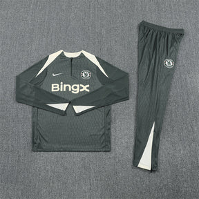 Chelsea Pre-Match Green II Tracksuit 25/26