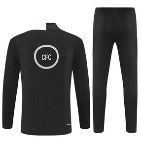 Chelsea Pre-Match Black II Tracksuit 25/26