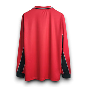 Morocco 1998 Away Red Retro Jersey - Long Sleeve