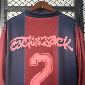 Travis Scott x FC Barcelona Retro 2000/01 Home Skeleton