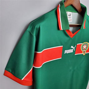 Morocco Retro 1998 Away Jersey - Green