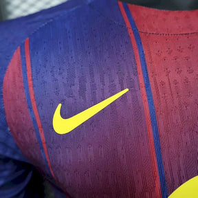Barcelona 25/26 Home Player Jersey - Long Sleeve
