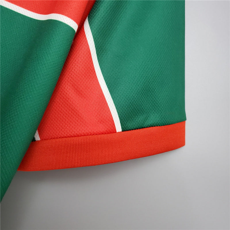 Morocco Away Green Retro Jersey 1998