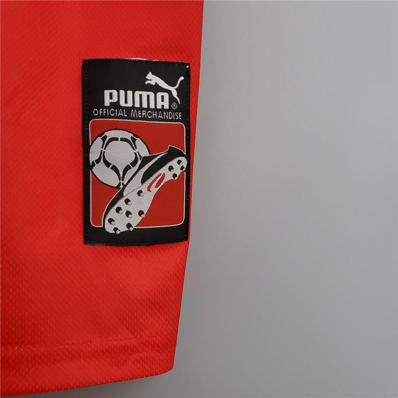 Morocco Away Red Retro Jersey 1998