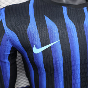 Inter Milan Home 2025/2026 Player Jersey - Long Sleeve