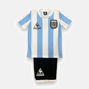 Camiseta Argentina Retro 1986 para niños