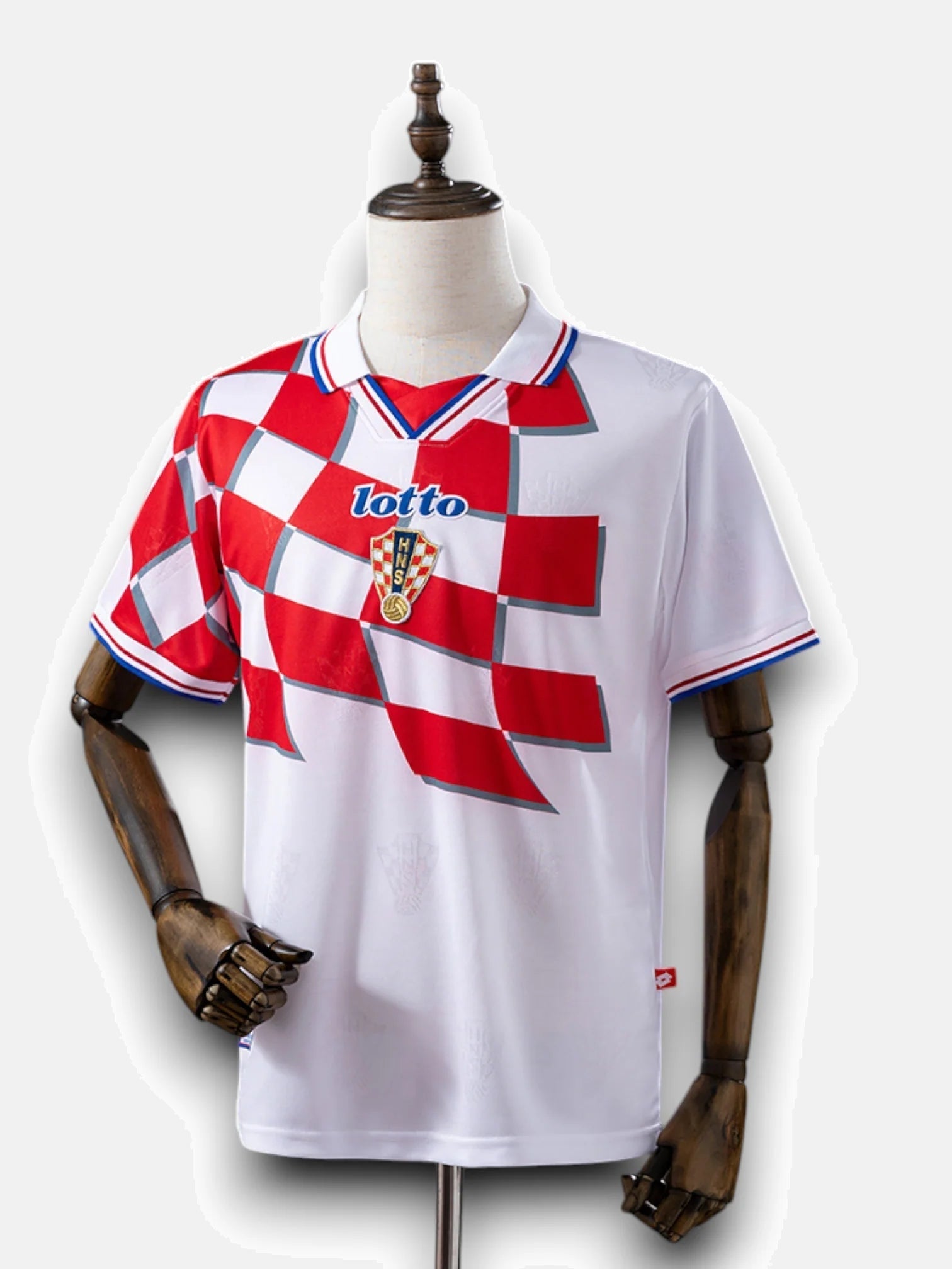 Croatia 1998 World Cup I Home Jersey - Retro Version