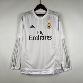 Real Madrid Retro Home Jersey 2015/2016 - Long Sleeve