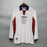 England Retro Home Jersey 1998 - Long Sleeve