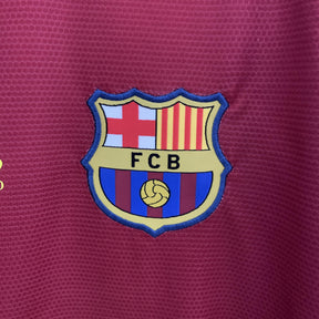 Barcelona Retro UEFA Champions League Home Jersey 2008/2009 - Long Sleeve