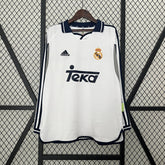 Real Madrid Retro Home Jersey 2000/2001 - Long Sleeve
