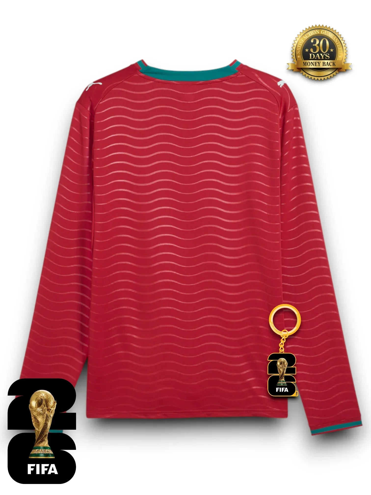 Portugal World Cup 2026 Jersey Player Version - Long Sleeve