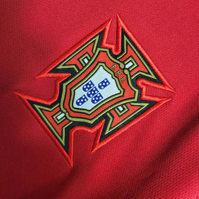 Portugal Retro 2016 Home Jersey - Long Sleeve