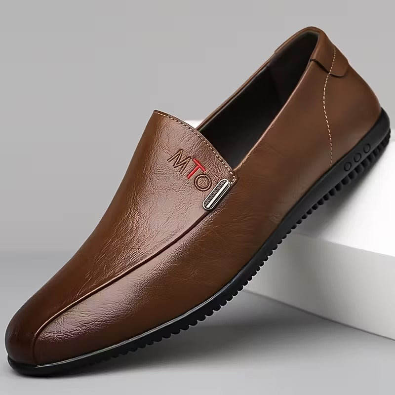 Nagidi - Ortopédico Mocasín De Cuero