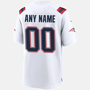 Patriots - Custom NFL Game Jersey - White