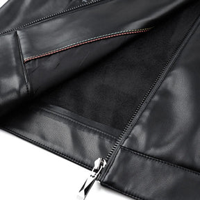 Chaqueta de cuero clásica para hombre – Estilo y elegancia duradera